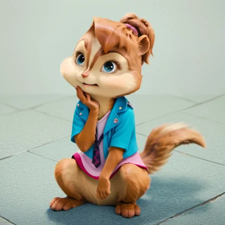 Score_9, score_8_up, score_7_up, source_furry, brittany miller, chipmunk, chipmunk girl, furry female, furry, 3d, render, white background, He sits on his knees, bored, hands on his cheeks, looking offended at the viewer with contempt
<lora:Brittany_Miller__Alvin_and_the_Chipmunks__CG_Movie_version:0.8>