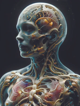 anatomical,ultra quality,human body with transparent skin revealing structure instead of organs intricate creative patterns,monochrome with back lighting,scientific yet fantastical,concept blending biology with botany ethereal quality,4090 RTX,ray tracing,ultra realistic,UHD,many details-style raw,<lora:add-detail-xl:1.2>,tranzp <lora:tranzp-sdxl:0.8>,<lora:f412glassXL:0.7>,by diegocr,hyperkraximalism <lora:hyperkraximalism_v1-1:0.4>,<lora:The_Dark_Side_Of_The_Future:0.6>,midnight vision <lora:Midnight_Vision-SDXL:0.5>