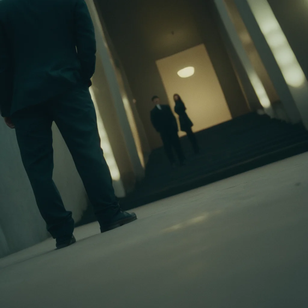 cinematic film still of <lora:rotated view Style:1> Dutch Angle Style,Dutch tilt Style,canted angle Style,or oblique angle Style,cinematic film look,dramatic light , rotated view
a couple of people standing next to each other,looking at viewer, shallow depth of field, vignette, highly detailed, high budget, bokeh, cinemascope, moody, epic, gorgeous, film grain, grainy