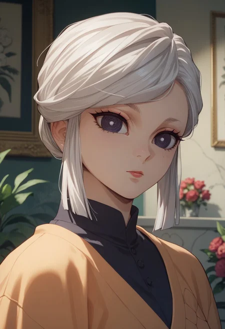 score_9_up, score_8_up, score_7_up, source_anime, extreamly detailed, beautiful detailed face, complex detailed background, completely clothes, 1girl, BREAK,
UBUYASHIKI AMANE