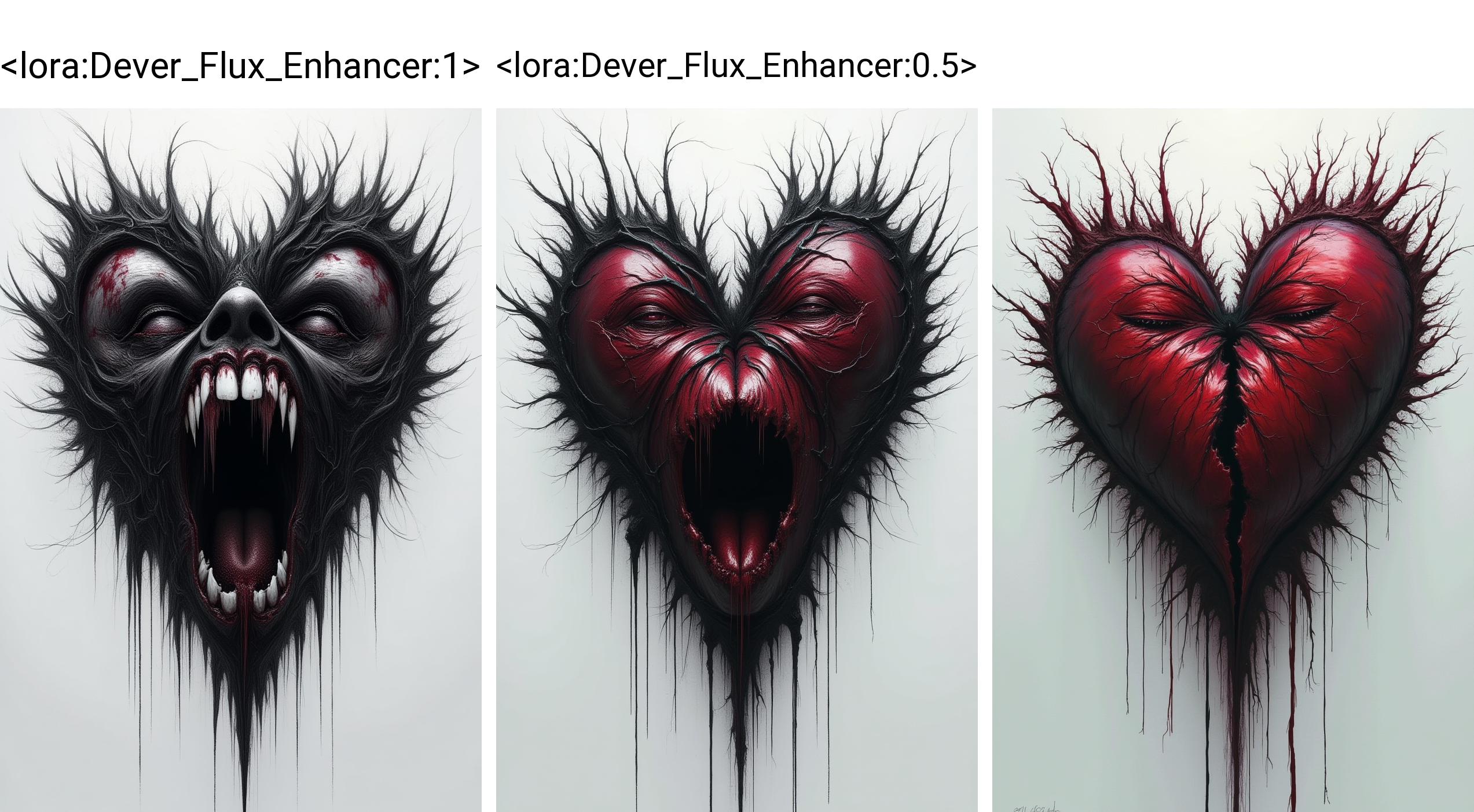 dark abstract sketch of a broken bleeding heart, white space theme, eyes closed, dmt entity manifestation, surreal render concept art, face by wlop, extremely detailed, 8 k, trending on artstation, cinematic lightning, ray tracing, unreal engine, glorious
<lora:Dever_Flux_Enhancer:1>