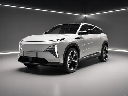concept car,suv car,
Indoor,theater lighting,perfect lighting,simple_background,
detailed details,resolution ratio,Depth of field,center,magnification,external trimming,full body,
(((best quality))),8K,wallpaper,(((masterpiece))),highres,absurdres,<lora:2.20suv car_xl:0.8>,, masterpiece, best quality,