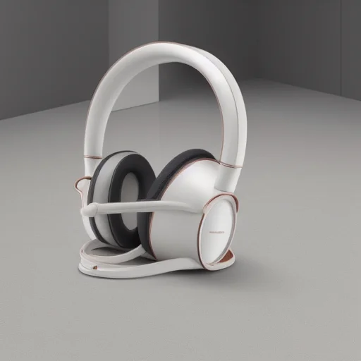 morphyrichards, white, headset {masterpiece},{best quality},highres, 8k, wlop, stunning, much detail, UHD <lora:morphyrichards_home_appliances:1>