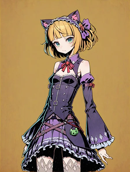1girl,blonde,cat ears,idol clothes,obselte machine,unlight
looking at viewer, simple background, cowboy shot,
<lora:Perfect Hands:1> <lora:age_slider_v4:-3> <lora:Unlight飿 ¼:0.8>, score_9, score_8_up, score_7_up, score_6_up, score_5_up, score_4_up,zPDXL