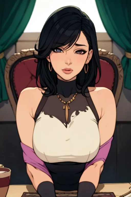 <lora:guanxiangzi-10:0.8>masterpiece, best quality, wallpaper, 1girl, solo, looking at viewer, upper body, depth of field,