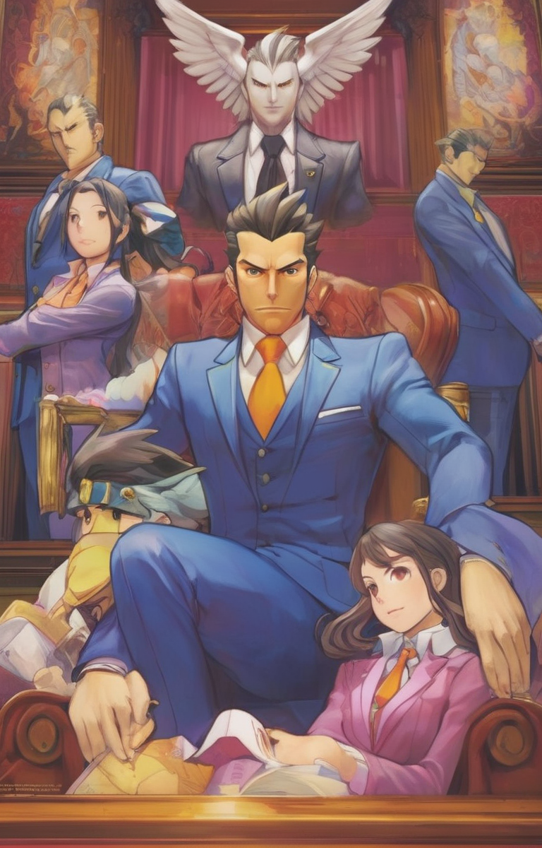 masterpiece,best quality,<lora:tbh259-sdxl:0.9>,illustration,style of Ace Attorney,