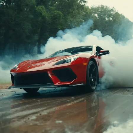cinematic film still of <lora:casting shadow style v2:0.9>
<lora:Unreal Engine style:0.3>
a red car is driving through smoke,no humans,ground vehicle,motor vehicle,smoke,wooden floor,car,vehicle focus,sports car , impact, crash, explosion, destruction, strike, wreck, smash, exploding cars, wrecked cars, cinematic shot, film, different color, real, collision, road rage, sport cars, sports car, car race, dismembering, falling, flying, accident, disaster, cinematic explosion, chaos, disintegration, high speed, vehicle, different sports car, flying debris, Muzzle blast, broken glass, sports car style, shallow depth of field, vignette, highly detailed, high budget, bokeh, cinemascope, moody, epic, gorgeous, film grain, grainy