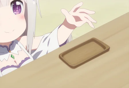 score_9, score_8_up, score_7_up, source_anime,
BREAK
<lora:shiHanaMeme5V1:1>,
hametop, open hand, close-up,
looking at viewer, blush, smile, closed mouth, table, parody,
food, bread, official style, bread slice, toast, wood,
1girl, solo,
anime screencap, anime coloring,
<lora:shiEmiliaV2:1> shimilia, long hair, grey hair, purple eyes, x hair ornament, white dress, cleavage, wide sleeves, bare shoulders,