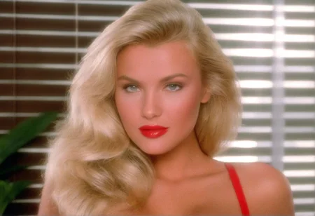 analog photo CinematicPortrait provocative slavic woman blonde cleavage indoors masterpiece, grey eyes, hair glow, (glossy  lipstick), (office vertical blinds), ((looking at viewer)), (soft focus, depth of field, film grain)<lora:CinematicPortraitXL_v3:0.5>  <lora:EuroBabe-v4-XL:0.5>