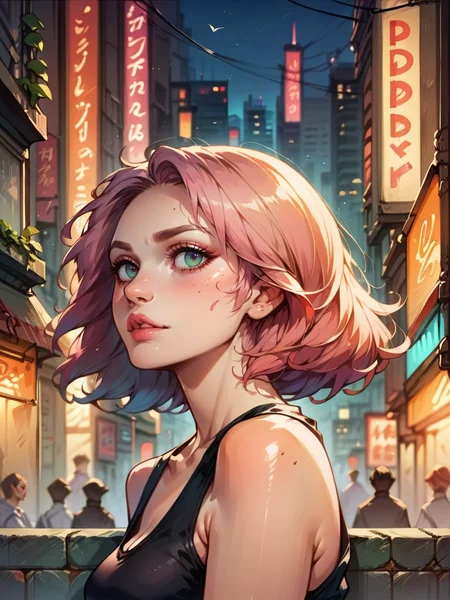 score_9, score_8_up, score_7_up, score_6_up, score_5_up, <lora:1mg1mgXLP:1> 1mg1mg, 1girl, city, portrait,
