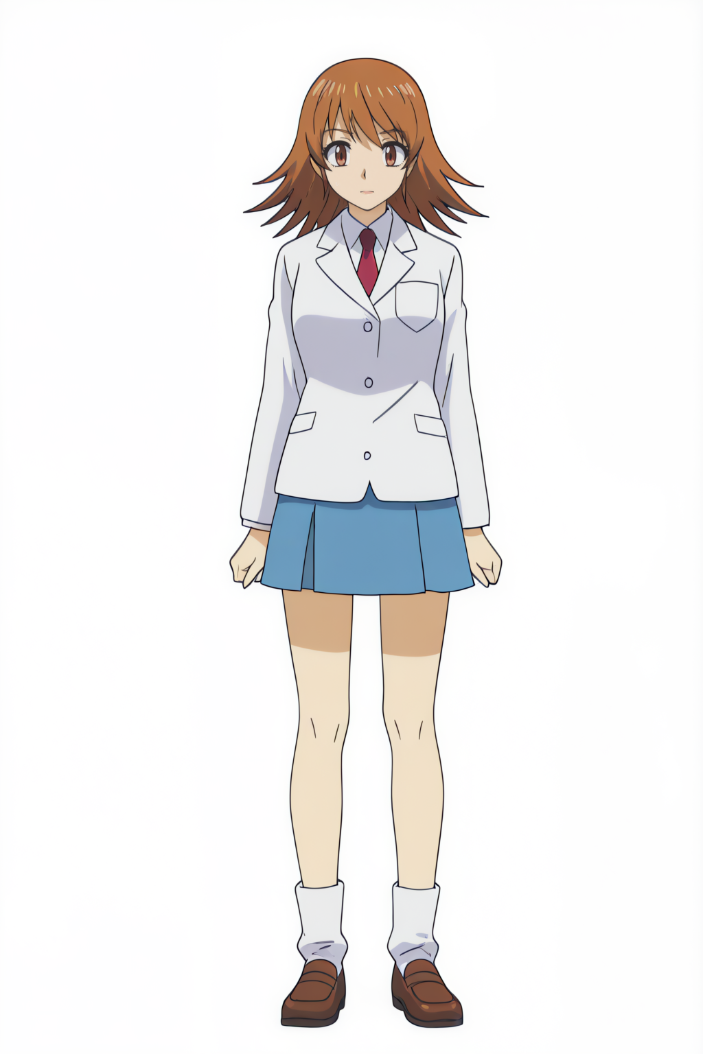 Yoshimi Akashi, full body <lora:Zettai_Karen_Children_-_Yoshimi_Akashi_-_illustrious:1>