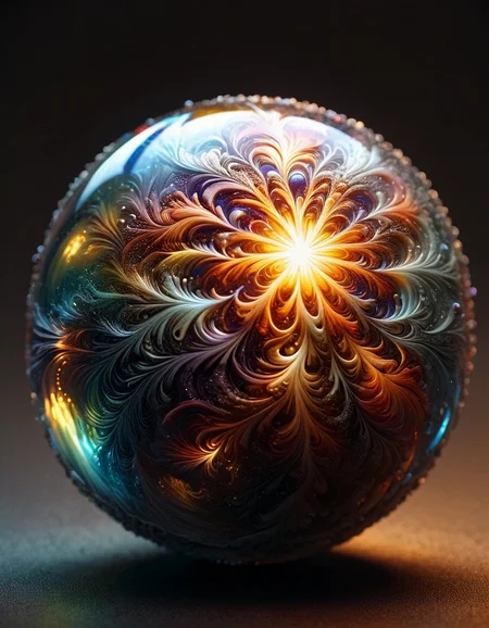 sparkling magical fantasy Magical orb, made out of transparent multicolored glass, light shines through, magical artifact, very detailed, amazing quality, intricate, cinematic light, highly detail, beautiful, surreal, dramatic, warm colors, <lora:ral-cnvctncrnts:1> ral-cnvctncrnts