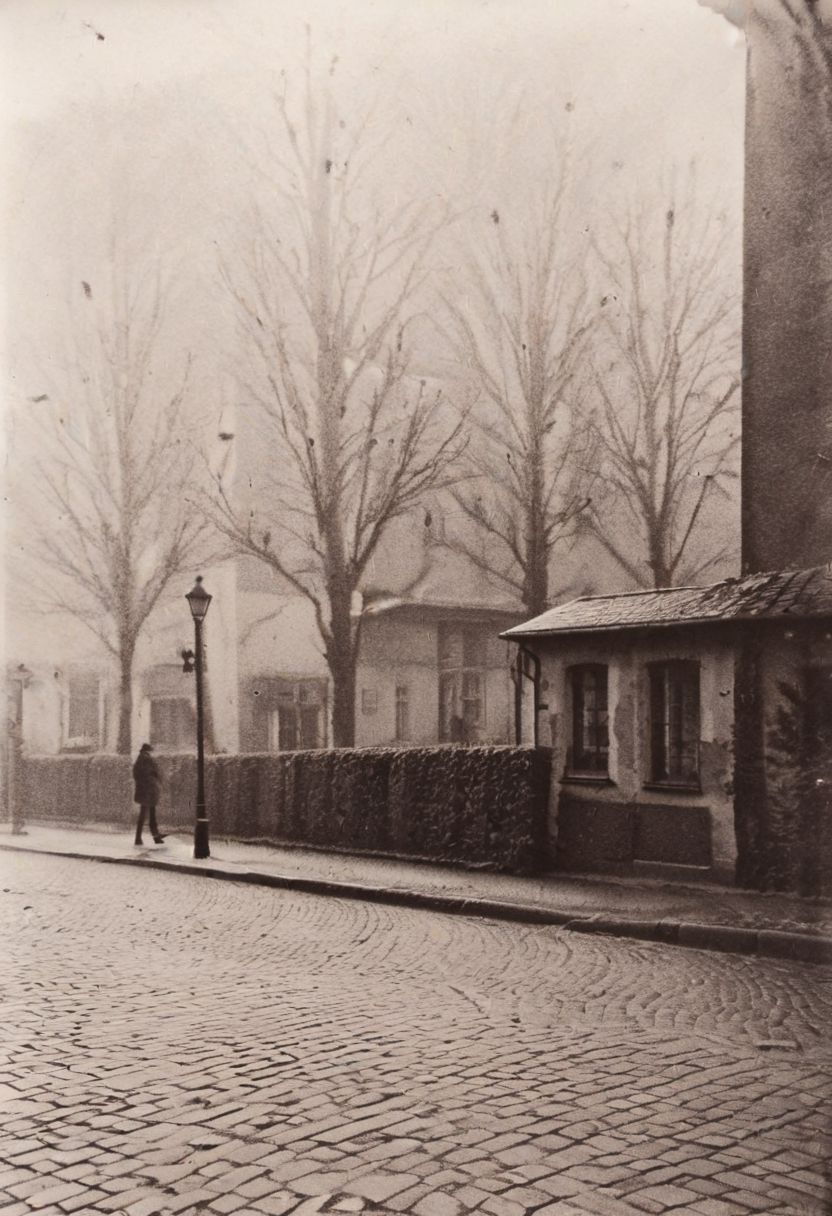 lith_argenta_BH119w_hart, instagram photo, a foggy street somewhere in germany, small city, hard shadows, film grain
