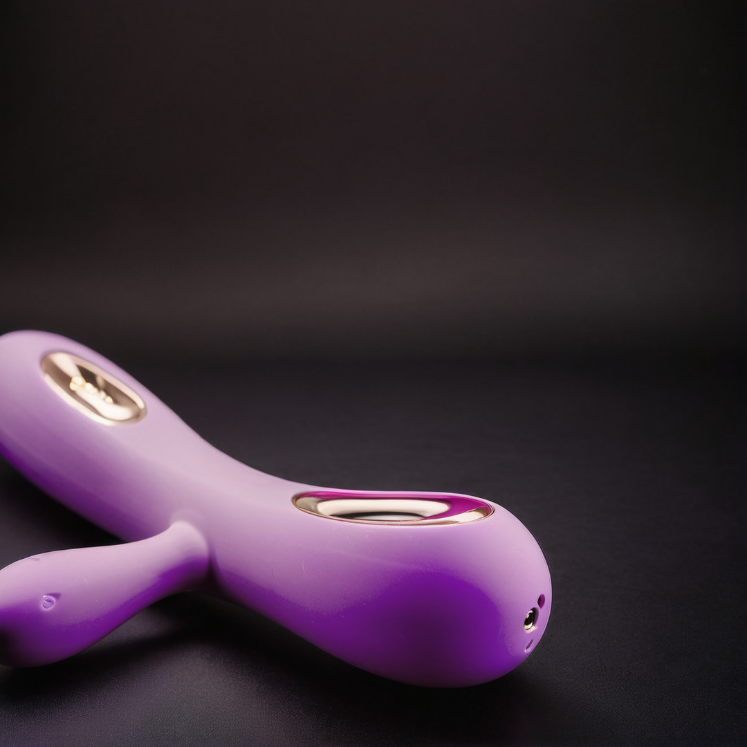 ((neutral black background)),photograph of a  purple lelosorayavib vibrator,  <lora:LeloSoraya2-Vib-sdxl-6-000005:0.9>