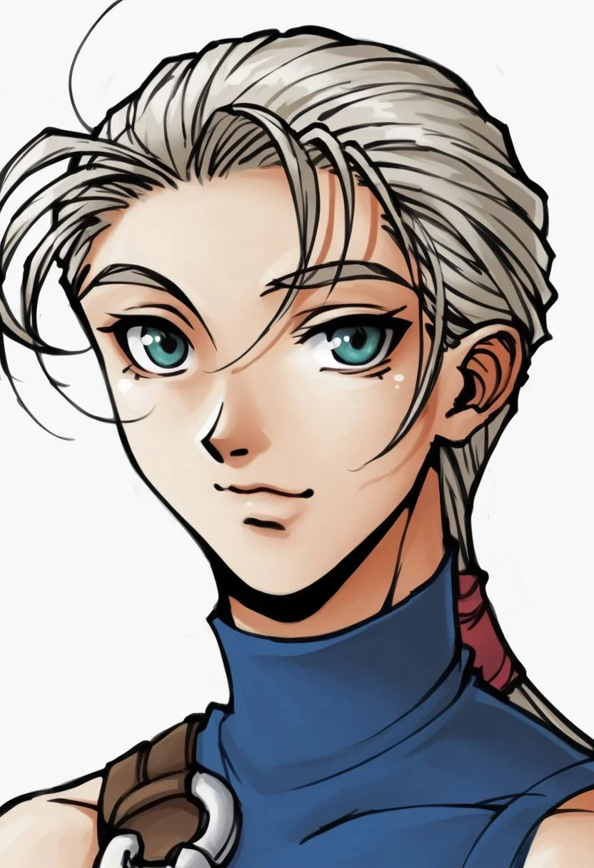 (score_9,score_8_up,score_7_up:1.0),rating_questionable,((Solo:1.0)),(jjoowaattr:1.0),( white background,(simple background:1.5)),mid-body