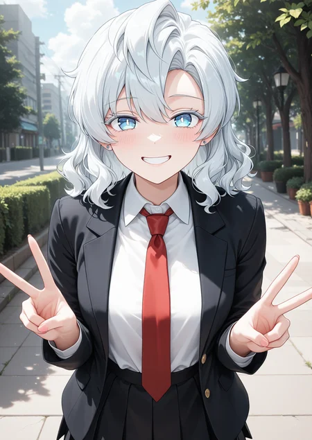 Chelsea Lewallin ( 첼시 르왈린 ) from The Legendary Hero is an Academy Honors Student ( 전설급 영웅은 아카데미 우등생 )