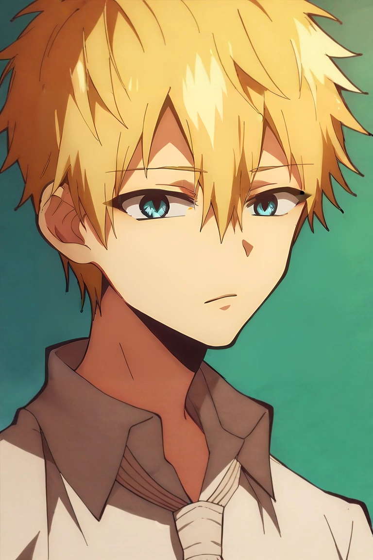 score_9, score_8_up, score_7_up, source_anime, rating_safe, , , , , 1boy, solo, male focus, <lora:teru_minamoto_pony:0.9>, teru_minamoto, blonde hair, blue eyes, short hair, bangs, hair between eyes, , , <lora:sdxl_lightning_8step_lora:1>