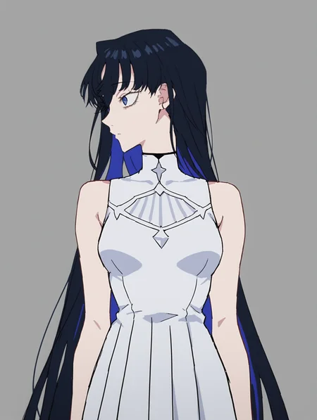<lora:Ado_Usseewa_Style:1> usseewastyle,sketch,
<lora:Tinasha_-_Unnamed_Memory:0.7> tinasha, black hair, colored inner hair, 
white dress, sleeveless,
1girl,solo,
masterpiece,best quality,amazing quality,