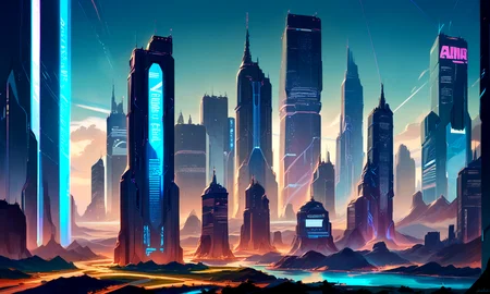 score_9, score_8_up, score_7_up,
<lora:Cyberpunk_Architecture_(Architecture)_(Pony)_(AD):0.8> Cyberpunk Architecture, monumental architecture, architecture, city, cityscape, scenery, building, skyscraper, future, scifi, science fiction, cyberpunk, city skyline,
8K, In'ei, chiaroscuro, rim lighting, perfect depth of field shot, beautiful, sharp focus, crisp details, subsurface scattering and reflections,
photographic anime clouds, photographic realism, masterclass anime, science fiction masterpiece, holograms, holographic advertisements, neon lights, masterclass color theory, asymmetric composition, random time of the day, 8K CGI render, no humans, no_humans, day time,
in the style of and art by Thomas Kinkade,
BREAK zPDXL, zPDXLxxx, <lora:sdxl_lightning_8step_lora:0.4> <lora:detailed_notrigger:0.5>