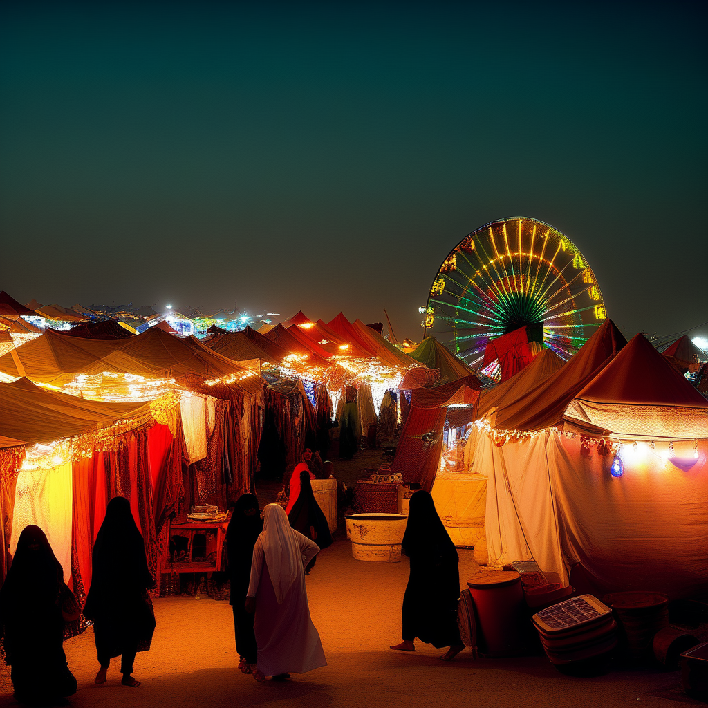 Through gypsy camps and swirling Arab fairs