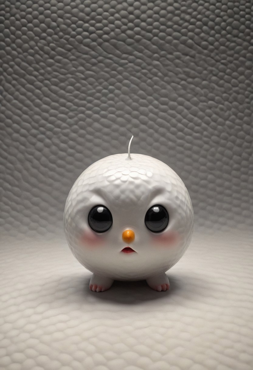 a cute chibby sn4ke with big eyes