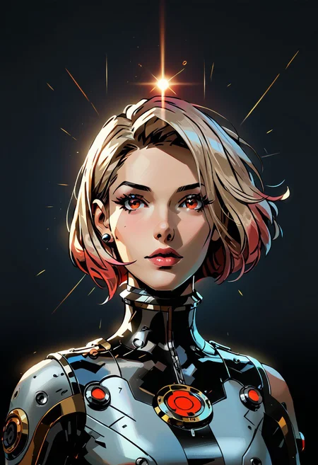 score_9, score_8_up, score_7_up, score_6_up, score_5_up, score_4_up, masterpiece, best quality, raytracing, absurdres, high definition, perfect details, depth of field, good composition, spectacular, volumetric dark lighting, dramatic lighting, absurd, raytracing, 3>lora in weight of: 1.5 + detailed eyes, ((detailed face)), (linear hatching, cel shading, hds style), extremely bright rays of light, dark lighting,
BREAK
perfect face, mature, female, space helmet, round helmet, space suit, red eyes, 1girl, solo, sexy, smooth body, cyber Dystopian, unique color hair, shadowrun, Enigmatic cyber pilot draped in shadows, beautiful, wearing detailed, black uniform, full body, full body in view, (Partially obscured face, revealing only piercing eyes adorned with kohl.arcane energy aura), sexy body, cowboy shot, masterpiece, ultra-detailed, semi-realistic, kohl.arcane imbued eyes, black bakground, simple background, glowing eyes, (closeup, portrait), full lips,