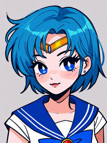 score_9, score_8_up, score_7_up, score_6_up, score_5_up, score_4_up, rating_safe
BREAK
sailor mercury, circlet, blue hair, blue eyes,
BREAK
solo, portrait, magical girl, blue serafuku,
BREAK
crater, <lora:Lunas-Megrocks-SDXL-A1:1>