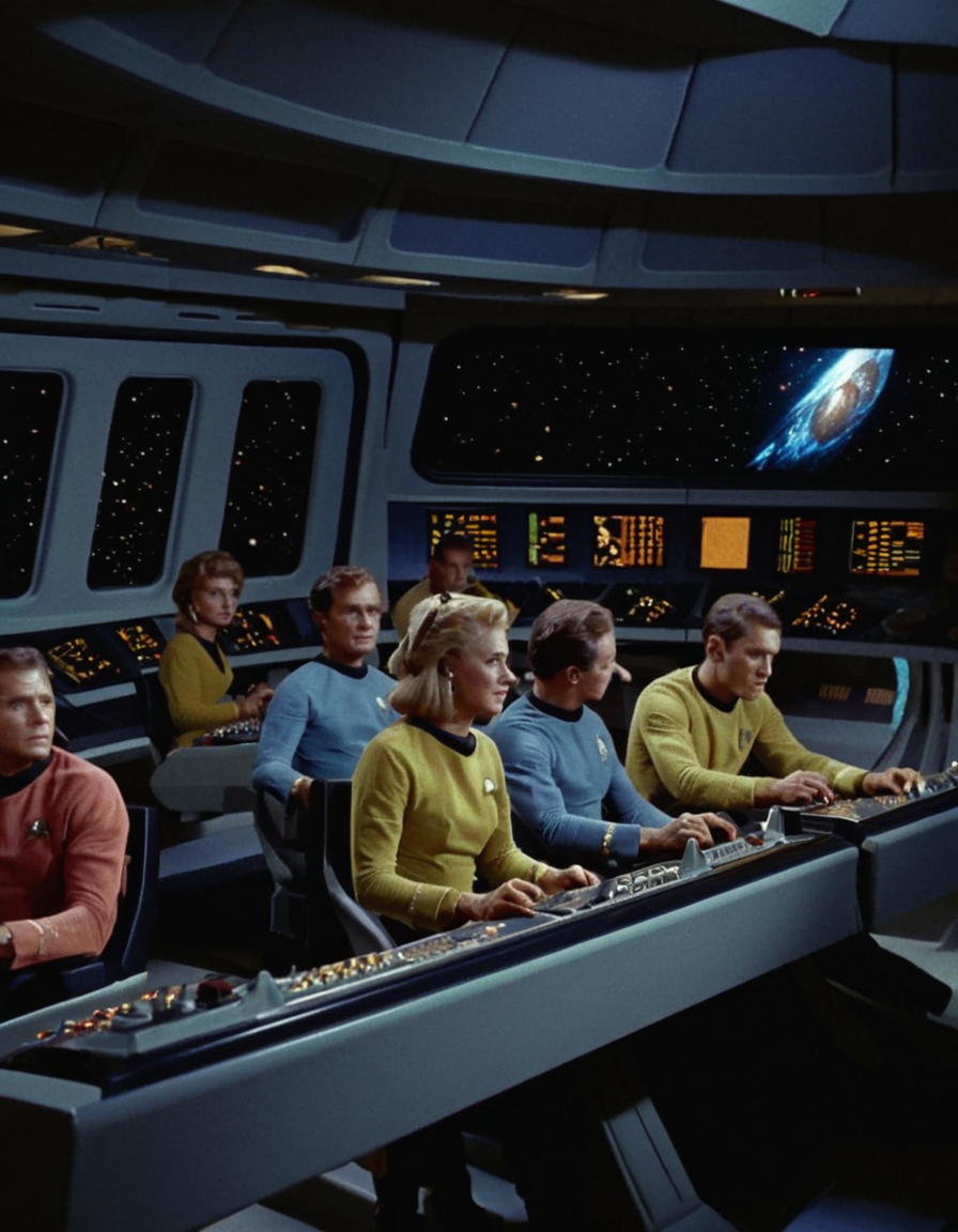cinematic still multiple people, in spaceship . emotional, harmonious, vignette, 4k epic detailed, shot on kodak, 35mm photo, sharp focus, high budget, cinemascope, moody, epic, gorgeous, film grain, grainy, multiple people, in spaceship, detailed, elegant intricate, highly, extremely complex, cinematic, sharp focus, beautiful, colorful, surreal, artistic, fine detail, full color, perfect composition, calm, cute, expressive, creative, very inspirational, vibrant, epic, stunning, best, awesome, futuristic, thought, magic, dramatic, neat, amazing, brilliant, marvelous