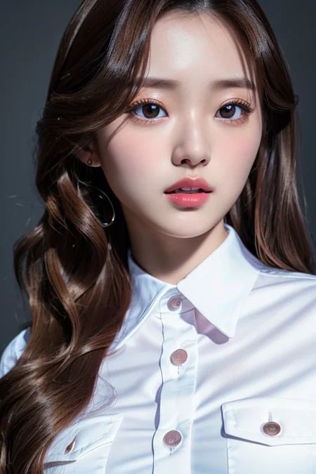 best quality, ultra high res, (photorealistic:1.4), 1girl, button shirt, black skirt, school, dark brown hair, breasts, (blonde hair:1.2), looking at viewer
(highly detailed face:1.1),
(PureErosFace_V1:0.8),tiktok, <lora:TAF2022-b4:0.5>