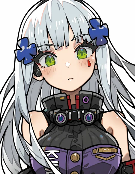 <lora:ruangang-000018:1>,ruangang,breasts,looking at viewer,1girl,solo,simple background,white background,hk416 \(girls' frontline\),, masterpiece, best quality, very aesthetic, absurdres,newest, incredibly absurdres,