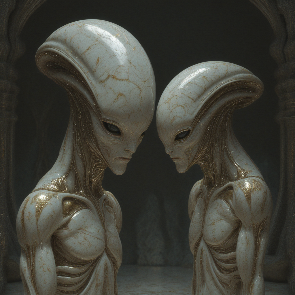 1 alien marble