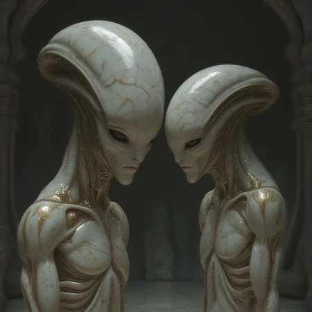 1 alien marble