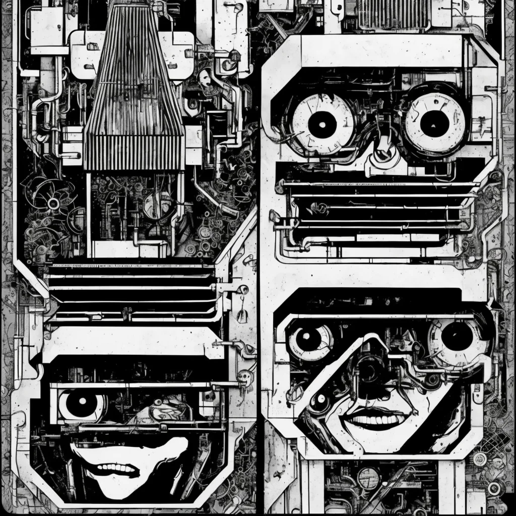 black and white, photorealistic intricately detailed comic book art by award winning line artist, of a steampunk scientist stepping stepping through a magical portal, black and white ink, epic cinematography