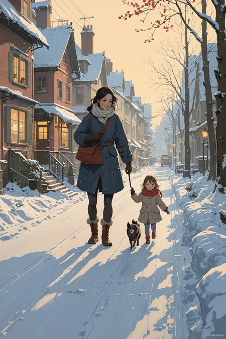 by Hidari JingorÅ and Pascale Campion in the style of Peter De Seve and Sven Nordqvist