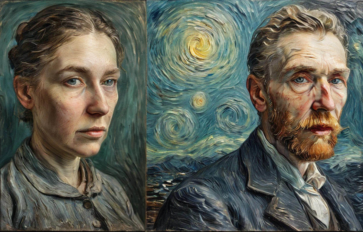 masterpiece,best quality,<lora:tbh55-sdxl:1>,illustration,20 years old,30 years old,40 years old,<lora:tbh123-sdxl:0.5>,oil painting,style of Vincent van Gogh,