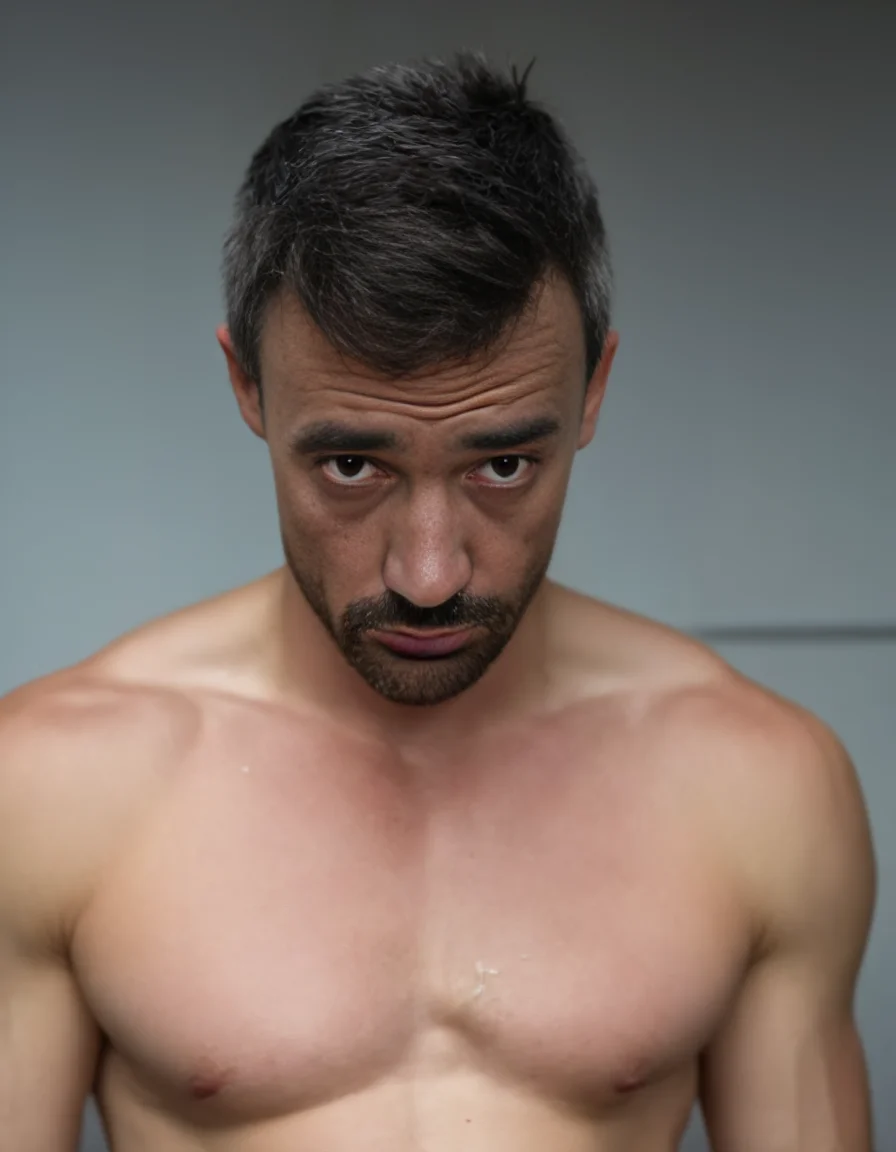 score_9, score_8_up, score_7_up, source_realistic, rating_questionable, rating_explicit, 1boy, solo, sad joshsnby, portrait, looking at viewer, <lora:joshsnby_PDXL_v1-000009:1>