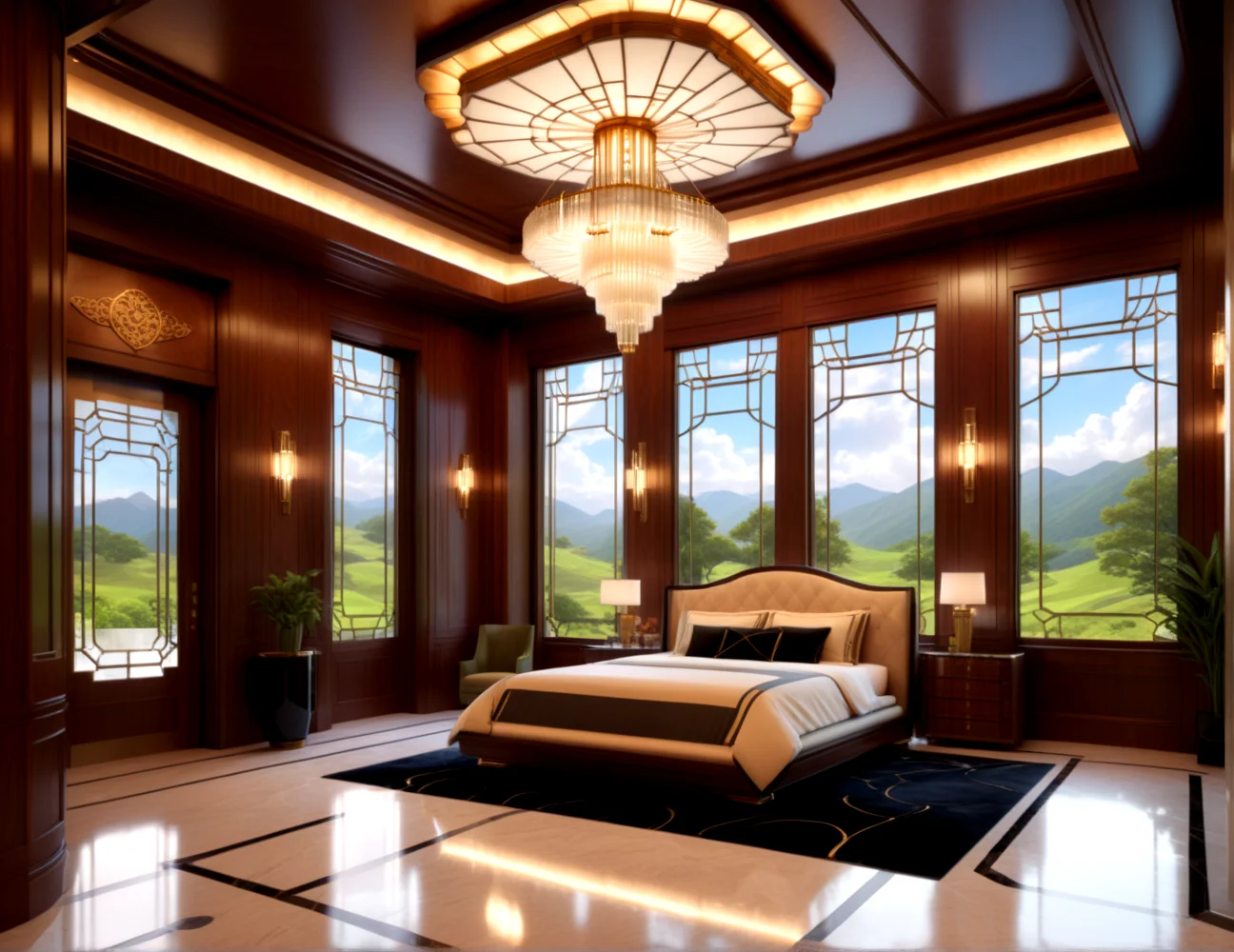 score_9, score_8_up, score_7_up,
<lora:Art_Deco_Interior_(Architecture)_(SDXL)_(AD):1> art deco, interior, architecture, interior design, marble, limestone, intricately designed (windows, doors, metals doors, ceiling, lamp, lighting, chandelier, metal wall panels, wood wall panels, ceiling panels, ), penthouse, living room, dining room, bathroom, office, bedroom, large window, fireplace,  coffered ceiling, luxury, 
8K, In'ei, chiaroscuro, rim lighting, perfect depth of field shot, beautiful, subsurface scattering, idealized city, wide beautiful boulevards, busy city center, parks and manicured lawn areas, large parks, plazas, detailed fluffy anime clouds, skyscrapers, made out of limestone, art deco windows, photographic realism, soft lighting, soft shading,  art by Thomas Kinkade,
BREAK zPDXL, zPDXLxxx,  <lora:wowifierXL:0.2> art by mooncryptowow <lora:sdxl_lightning_8step_lora:0.4> <lora:detailed_notrigger:0.5>