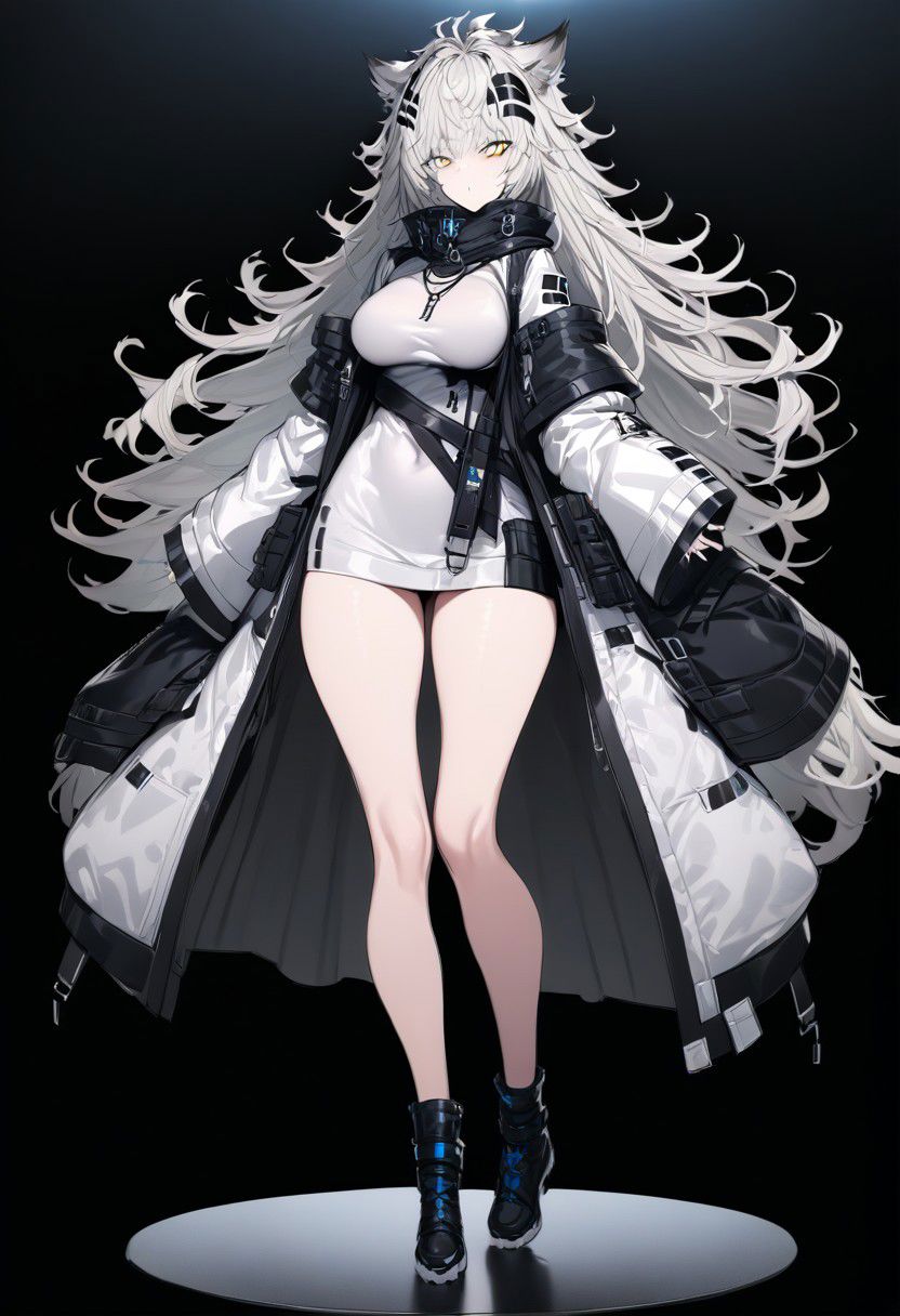 masterpiece, best quality, ultra-detailed, beautiful, nai3, 1girl, solo, full_body, tachi-e, 
lappland_\(arknights\),