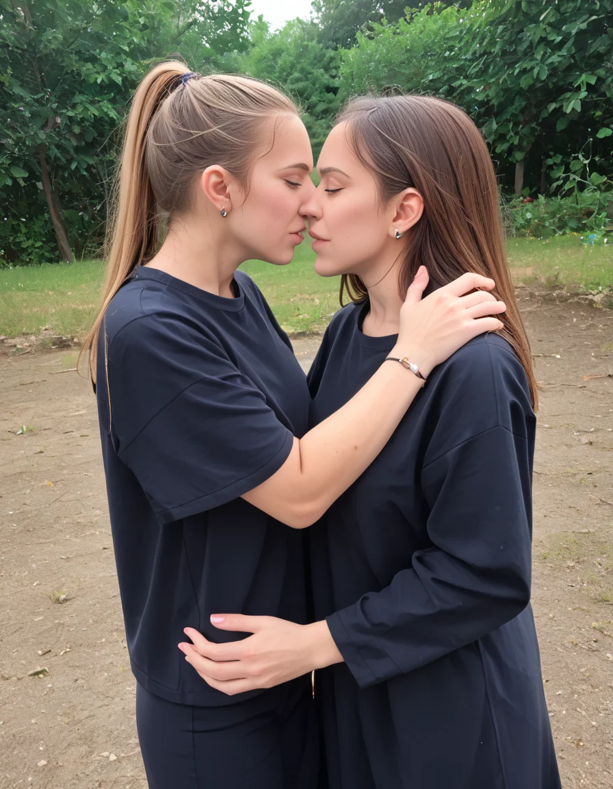 score_9,score_8_up,<lora:Lesbian_Love:1>,2girls,jewelry,outdoors,<lora:Perfect Hands:0.8>,Perfect Hands,<lora:SDXL_BetterFaces-LoRA_v1:0.8>,4ng3l face,