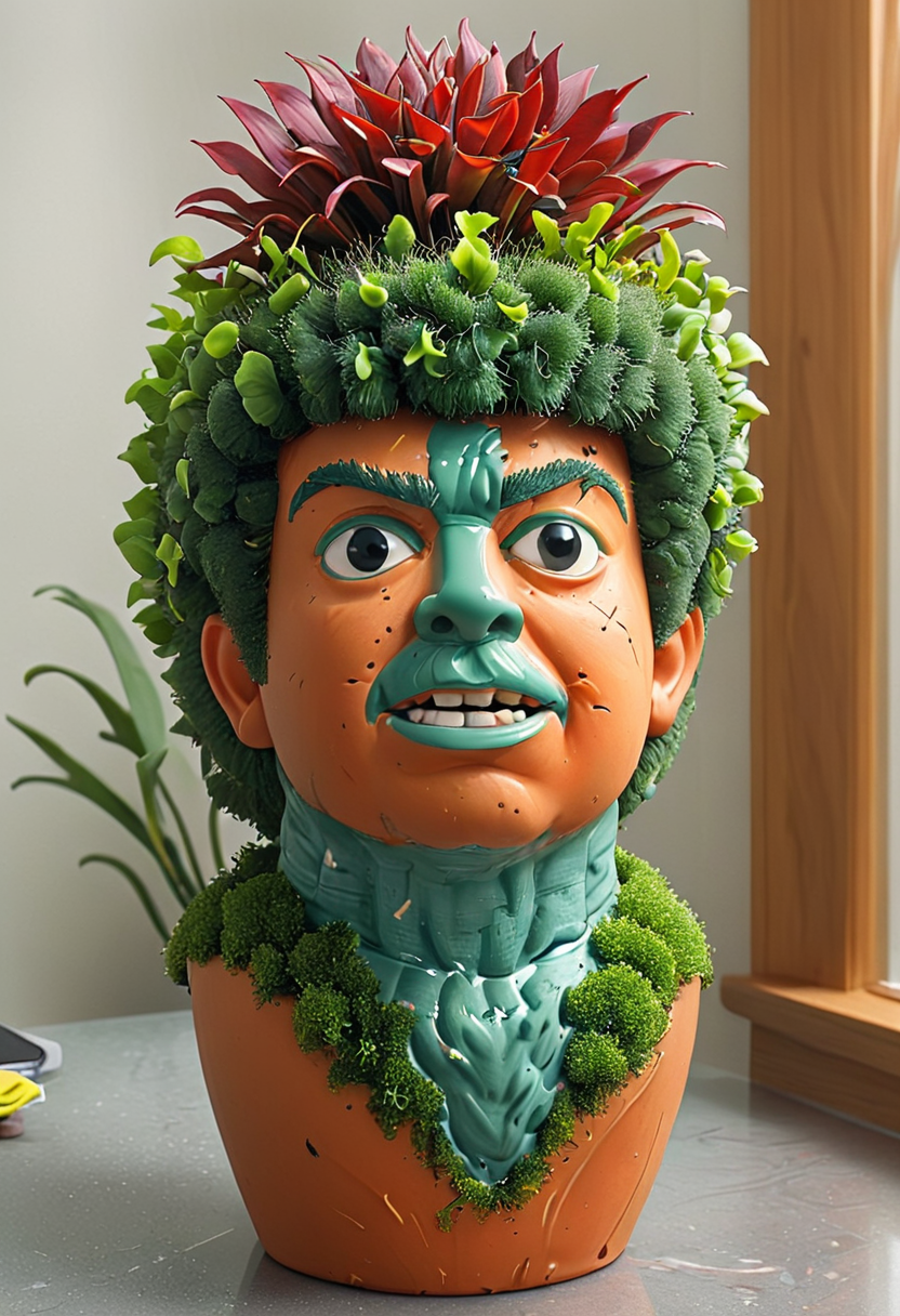 <lora:artfully_vVASED.DRAGOON_SDXL_V1:1>, chia pet