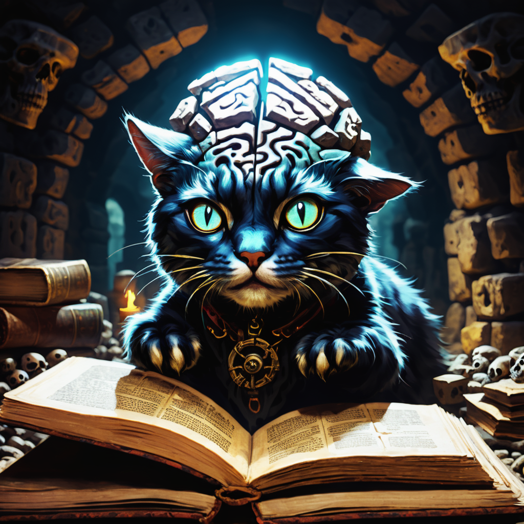 Brain-o-mats, The Book Eaters' Catacomb, Zypheron (a mysterious substance)