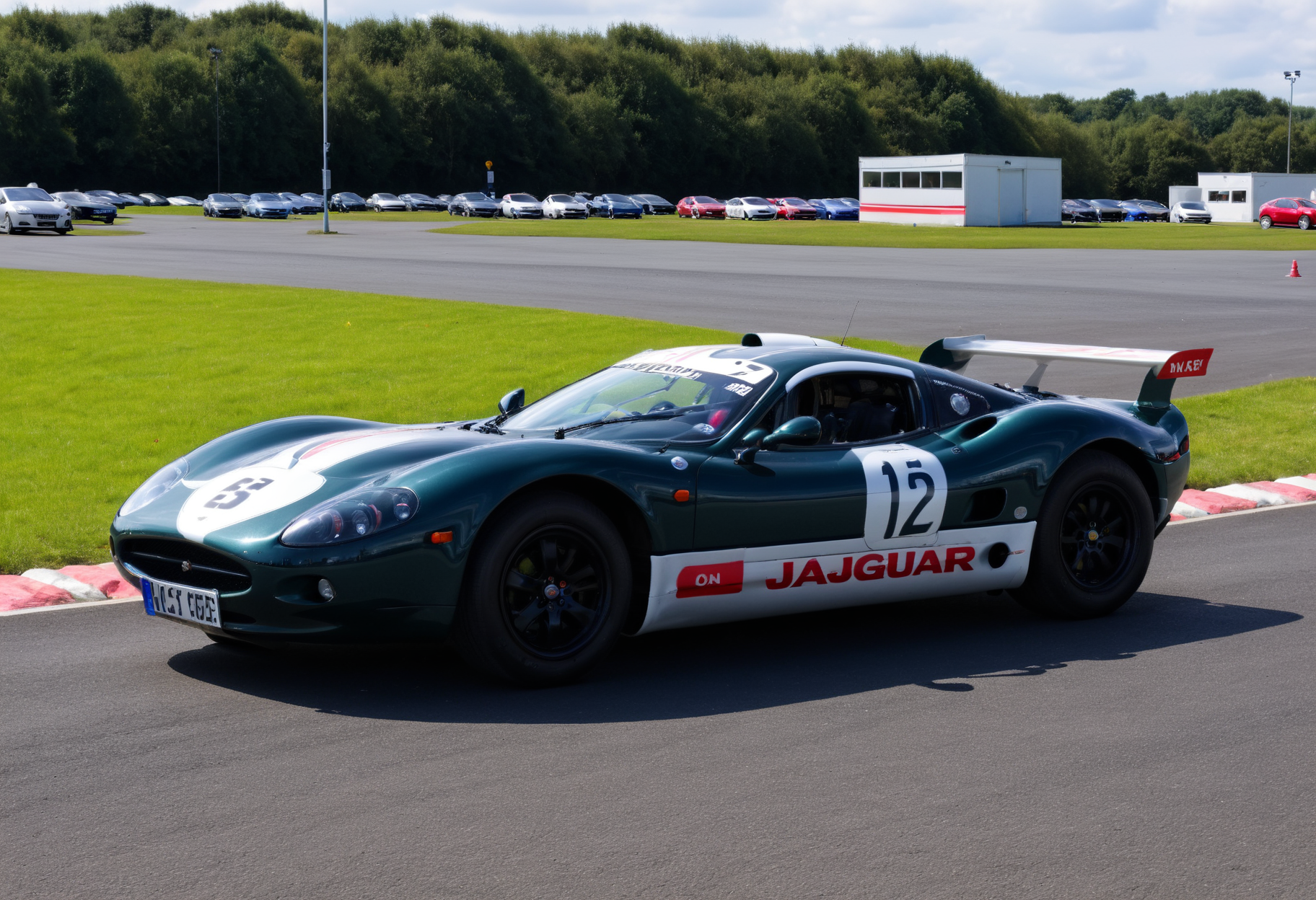 lgcrs, a nissan jaguar, 
<lora:Retro_Cars-000011:0.7>,