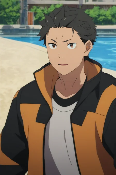 score_9, score_8_up, score_7_up, source_anime, (realistic:0.6), , , , 1boy, solo, male focus, <lora:subaru_natsuki_pony:0.74>, subaru_natsuki, , , sci-fi, , <lora:sdxl_lightning_8step_lora:1>