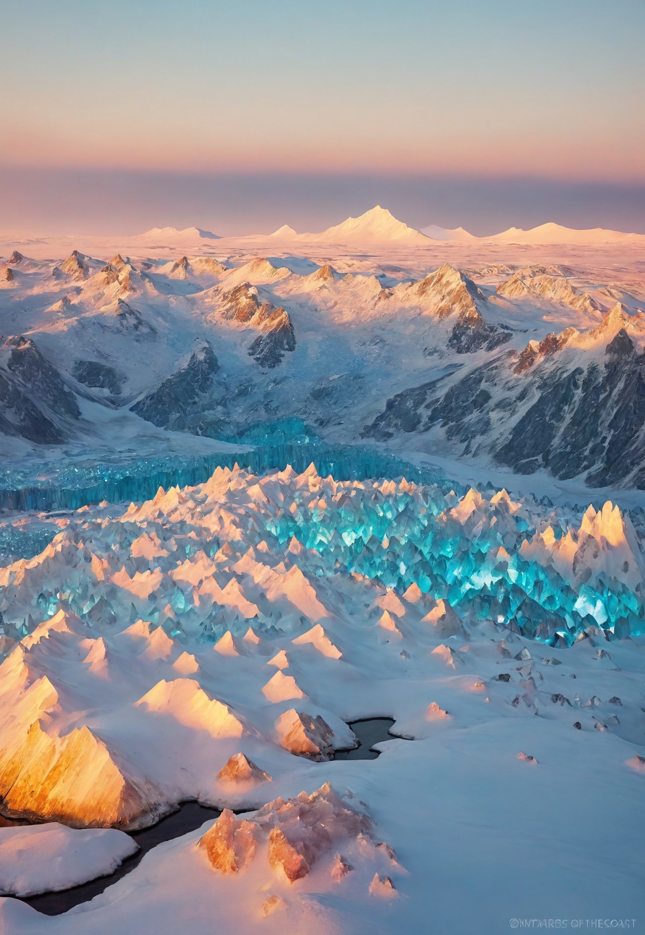 Fantastic image of a mystical tundra landscape, where the ground is covered with enormous, towering crystals that grow in various directions. These crystals are vibrant and multicolored, reflecting the light in a dazzling display of colors. The crystals vary in size and shape, creating a surreal and otherworldly environment. In the distance, a massive crystalline mountain dominates the horizon, its peaks shimmering in the sunlight. The overall mood is one of enchantment and awe, with a sense of wonder and mystery permeating the scene
 <lora:add-detail-xl:1>
 <lora:Dynamic Poses:1>