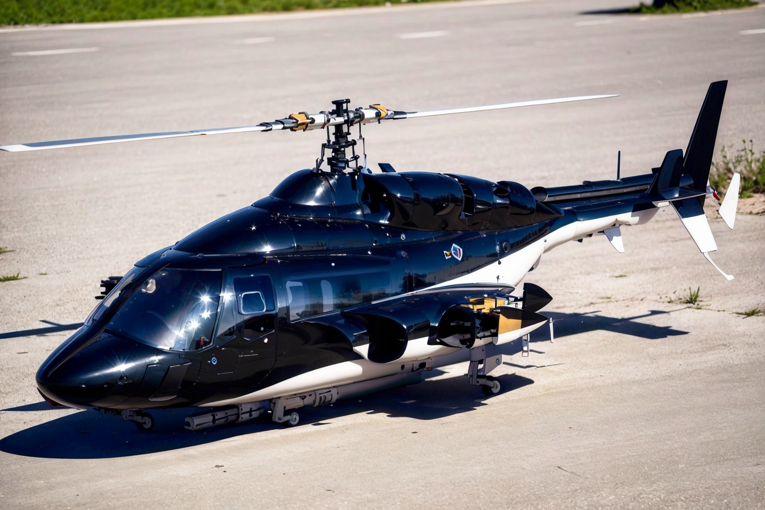 (masterpiece, best quality:1.2), ultra-detailed, helicopter EdobAirWolf, (realistic:1.5), <lora:EdobAirWolf_v1.0:1>