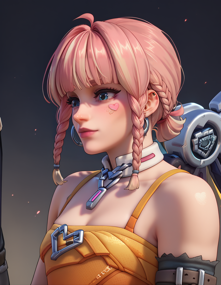 score_9, score_8_up, score_7_up, 1girl, solo focus, ,2.5d, solo focus,  fearlessmercy, mercy (overwatch), <lora:Fearless_mercy_pony-000043:1> High-parched back torso