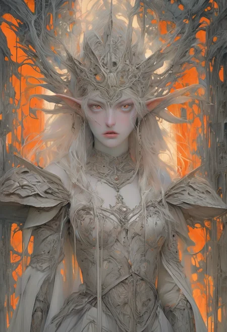 (Soft Lighting Photography by Mimoza Veliu and Mario Giacomelli:1.2), NSFW, realistic photography, analog photo, dark fantasy, detailed, low light, darkness, detailed background, focus on character Dark Elf Witch Elves - Fierce sexy female warriors with pale skin, wearing revealing leather armor, and wielding poisoned blades and whips. holding weapon, epic art, detailed , depth of field, color explosion, intricated background, life, vivid colors , realistic, surrounded by magic. abstract, surreal shapes, all colored in a vivid orange that conveys tension and otherworldly energy. The scene has a dark, gritty aesthetic with strong shadows, high contrast, and a surreal, supernatural vibe, Haunted underground crypts, sexy <lora:TWbabeXL01:1.5>