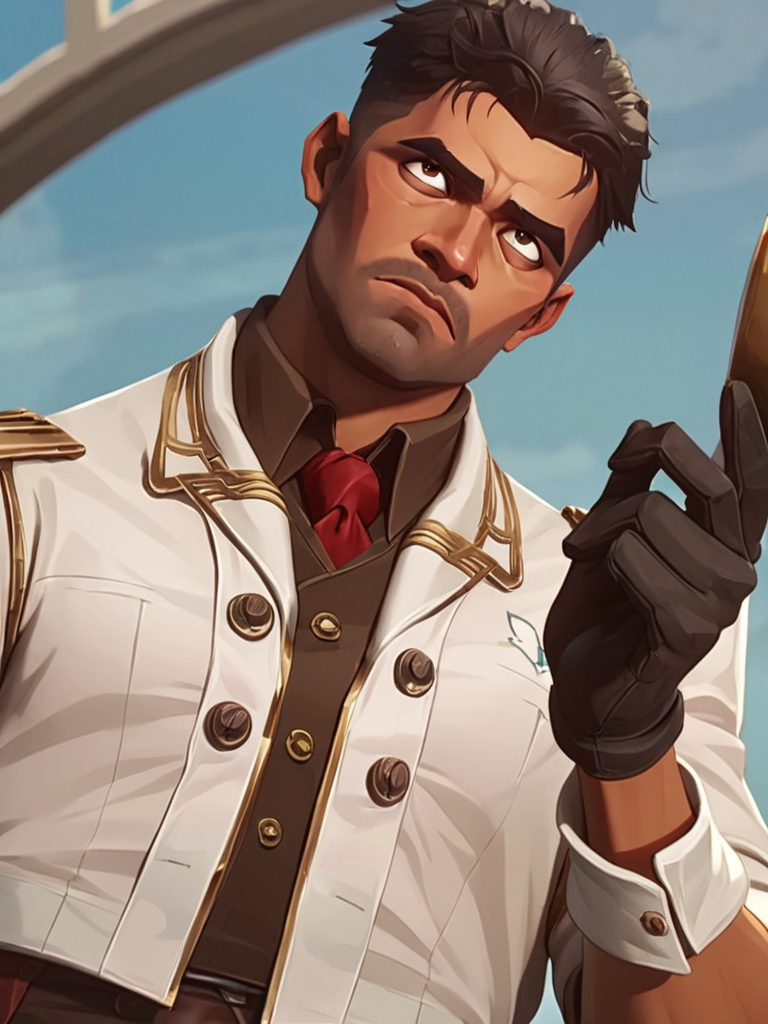 score_9, score_8_up, score_7_up, marcus, solo, brown eyes, closed mouth, upper body, black gloves, uniform, <lora:arcane_pony_v1-2_mx:0.95>