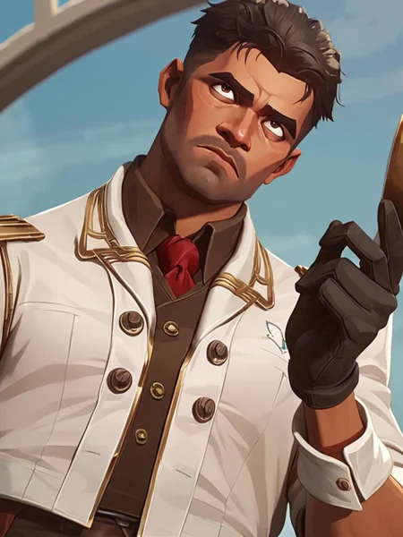 score_9, score_8_up, score_7_up, marcus, solo, brown eyes, closed mouth, upper body, black gloves, uniform, <lora:arcane_pony_v1-2_mx:0.95>