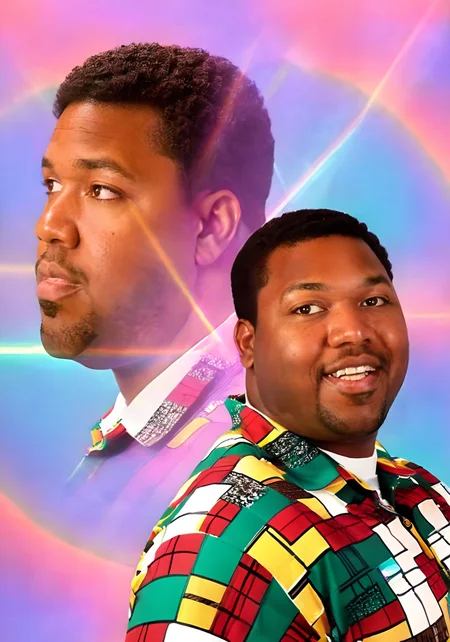 portrait chubby black man, double exposure effect, a80psdxl, <lora:a80psdxl:1>, laser background, multiple views of man,